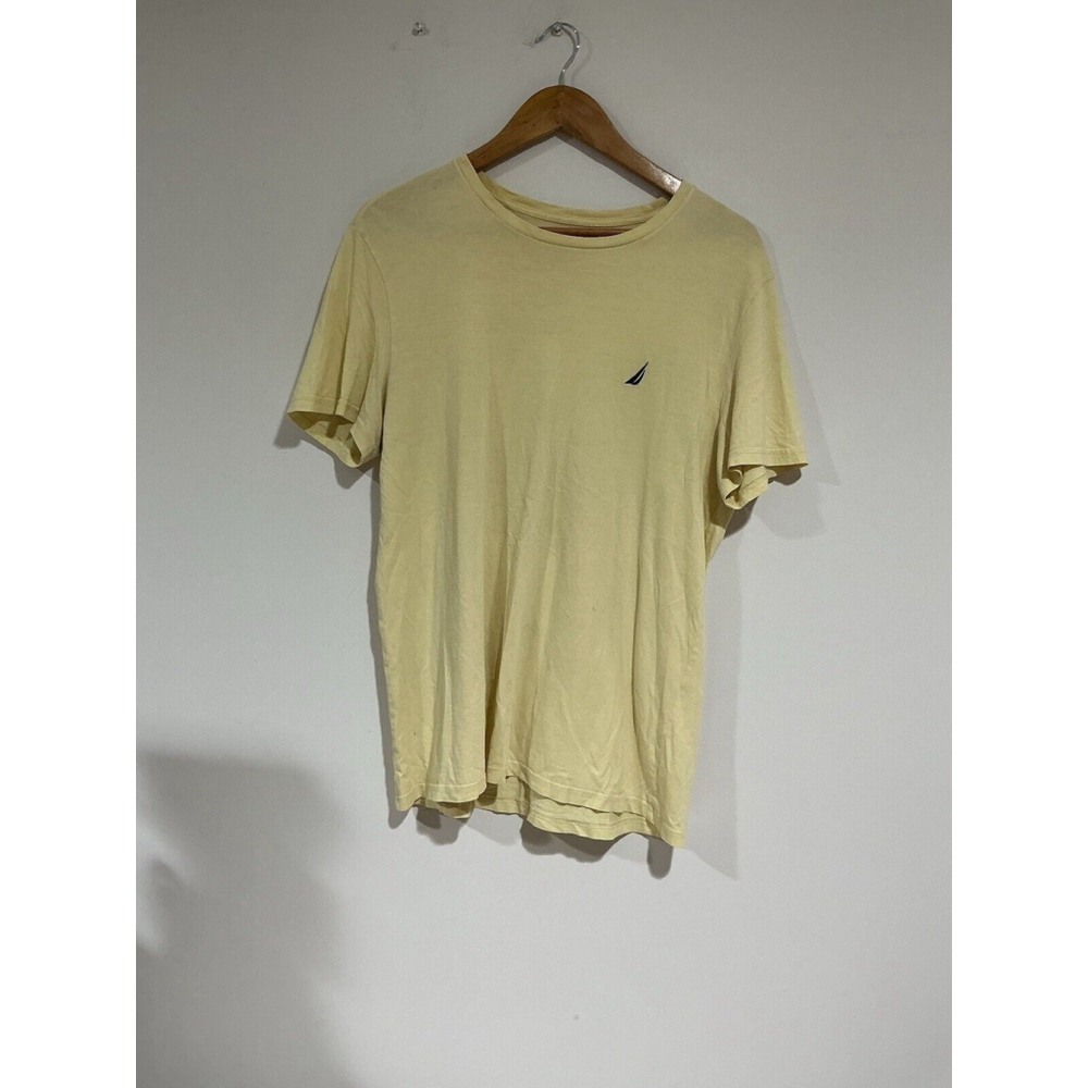 Men’s Nautica Medium Yellow Short Sleeve T Shirt